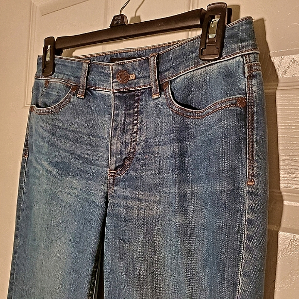 Talbots Flawless Five-Pocket Straight Leg Jeans - Picture 3 of 6